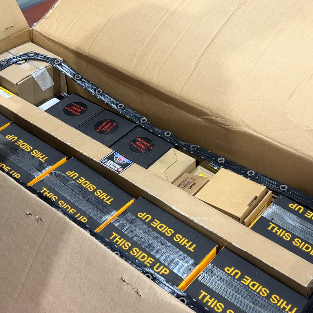 Hack Nation Hell and Back kit boxes in crate