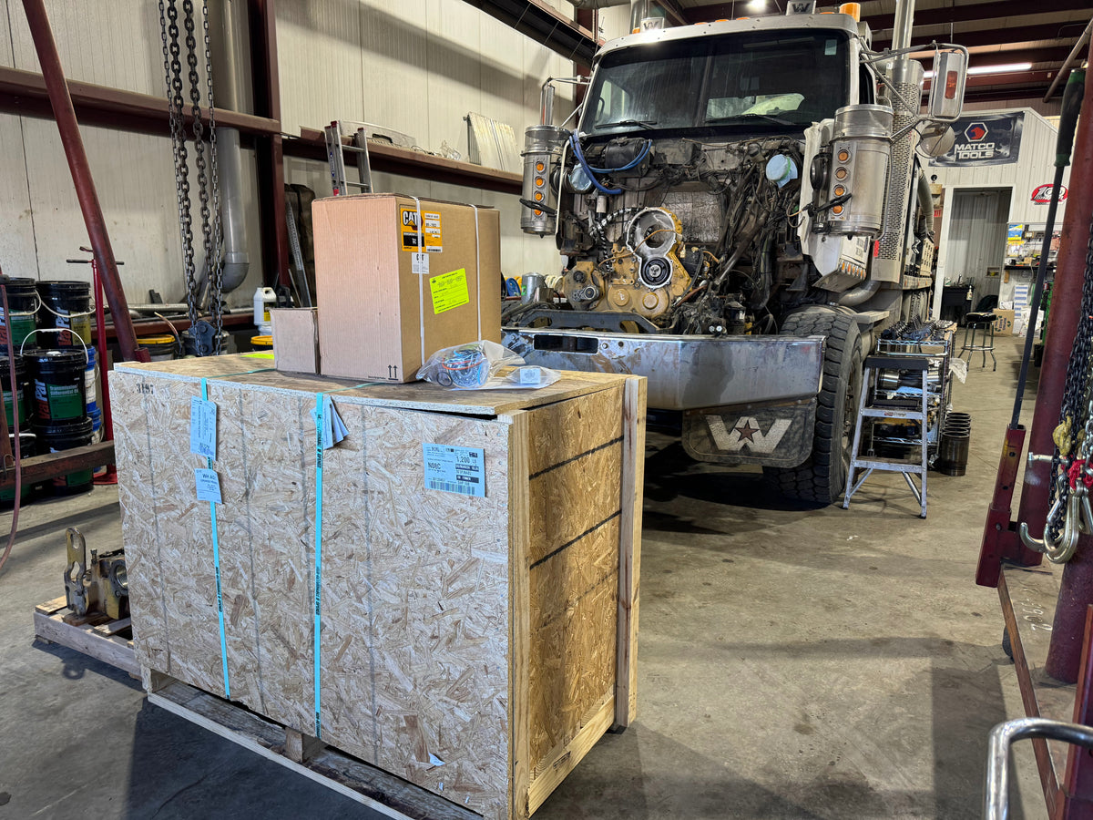 Northern Repair bay — Hack Nation crate in stock