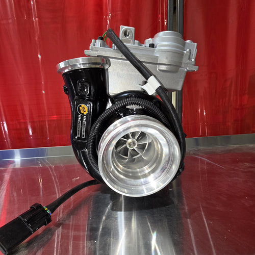 Hack Nation ISX-15 Stage 1 Turbo NEW VGT w/ Actuator (HN-C2882112) compressor and VGT actuator, shop photo